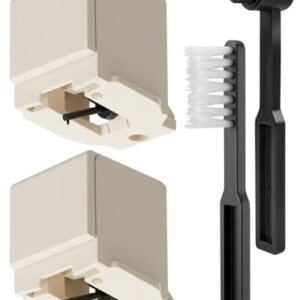 2 peças 0,3 x 0,7 mm atualizado, toca-discos, agulha, toca-discos, agulha de diamante com escova de limpeza Stylus adequada para toca-discos de vinil AT-LP60 (Equipamentos)