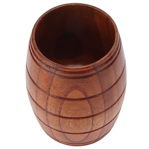 HEEPDD Copo de madeira de jujuba azedo, caneca de 60 ml, xícara de chá, caneca de cerveja, xícara de barril, xícara de chá para antiescaldante, madeira de 190 ml com copos de menta anti-escaldantes (Cervejas)