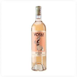Vinho Rosé Voilà Méditerranée IGP 2023 – Provence, França – Seco, Elegante e Refrescante – Aromas Florais e Frutas Vermelhas – 750ml (Vinhos)