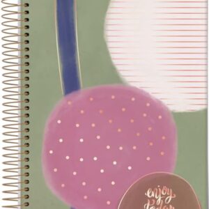 Jandaia - Caderno Espiral College 175x242mm CD 10 Matérias 160 Fls La Creme Fundo Verde FSC (CDs)
