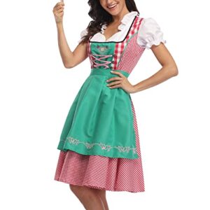 JTLB Fantasia feminina Oktoberfest, festival de cerveja de Halloween, fantasia de empregada (GG) (Cervejas)