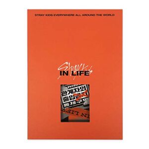 STRAY KIDS 1st Repackage Album - IN生 (IN LIFE) [ A type. ] CD + Photobook + Photocards + Postcard + FREE GIFT - STRAY KIDS (CDs)