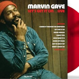 Marvin Gaye Vinyl - Let's Get It On... Live, Limited Red Edition 180g LP -Soul & Motown Classics Live - Marvin Gaye (Discos de Vinil)