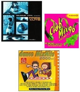 {3 CD Dance Pack / 39 songs} featuring: Inline, Fly Girl, Benny Moore, Mo'reece Marks, Barbara Nelson, Julio Sole, Sonni Bebe, Latin Lou/Mambo All Stars, Dick Martian, Sonni Bebe, On Time, The Party (CDs)