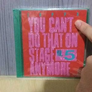 YOU CAN'T DO THAT ON STAGE ANYMORE {DUPLO) - FRANK ZAPPA (CDs)