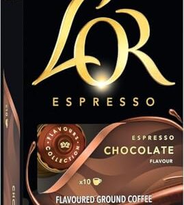 LOr Espresso Cápsulas de Café, Chocolate Flavour (Café)