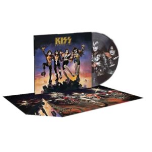Kiss Destroyer 50th Anniversary Deluxe Picture Disc Vinyl LP with Poster, Numbered #1000 - Kiss (Discos de Vinil)