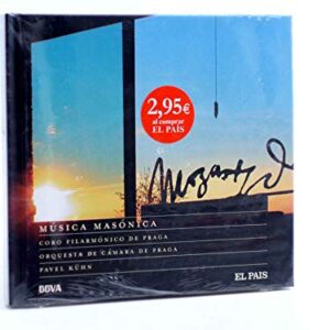 CD LIBRO MOZART 250 ANIVERSARIO 16. M?SICA MAS?NICA (Mozart) El Pa?s, 2006. OFRT antes 2,95E (CDs)