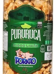 Torresmo Pururuca - Porkão Pote 120g (Limão) (Cervejas)
