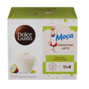Café em capsula Dolc Gust MOÇA PISTACCHIO LATTE 10 CÁPSULAS (Café)