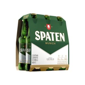 Cerveja Spaten Garrafa Long Neck, 330ml, pack com 6 unidades (Cervejas)