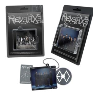 [REVERXE] The 8th Album (Big SMini Ver. - Random) Music NFC CD + Ball Chain + Package + 4 Extra Photocards Official K-POP Sealed Album - EXO (CDs)