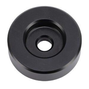 SUNGOOYUE Adaptador para Discos de 45 RPM, Acessório para Toca-Discos Em Liga de Alumínio para de 7 Polegadas Com Encaixe Antiderrapante, Compatível Com a Maioria Dos Toca-. (Equipamentos)