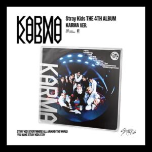 (LIMITED.) STRAY KIDS KARMA The 4th Album KARMA Ver. / CD-R+Book+2 Card+9 Photo+POB+GIFT - STRAY KIDS (CDs)