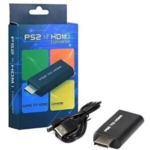 Adaptador Conversor De Vídeo Compatível Com Playstation 2 Ps2 Para Hdmi (Equipamentos)