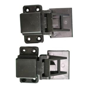 ZGUZMCMK 2 Dobradiças para Do Toca-discos, Dobradiças para de Proteção Contra Poeira Do Toca-discos, Substituição Rápida Da Tampa de Proteção C (Equipamentos)