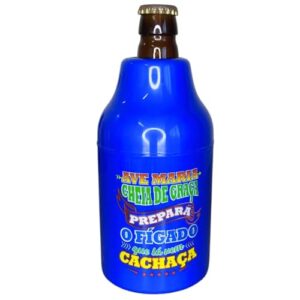 Porta Litrinho 300ml Suporte 3 em 1 Térmico Cerveja Long Neck Lata 350ml (Cervejas)
