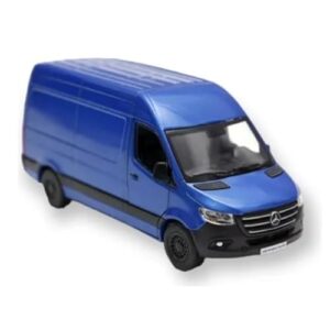 POWER TOYS Miniatura M e r c e d e s B e n z S p r i n t e r Furgão Metal 1:48(SPRINTER AZUL 12) (CDs)