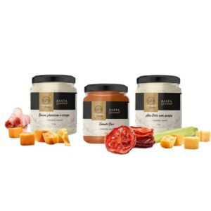 Kit 3 Pastas de Alho Linha Gourmet - 210gr - Artesanal da Serra (Cervejas)