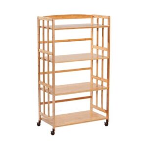 Suporte de mídia AV para toca-discos e rack estéreo de alta fidelidade, prateleira de canto, torre de armazenamento para sala de estar, gabinete de áudio para sistema de entretenimento doméstico (Equipamentos)