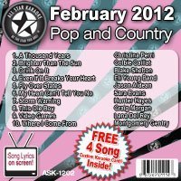 All Star Karaoke February 2012 Pop and Country Hits (ASK-1202) - Christina Perri (CDs)