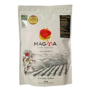 Magma Café Especial em Grãos Arábica Variedade Arara Torra Média Lote Premiado com 90 Pontos 250g Torrado em 05/05/26 (Café)
