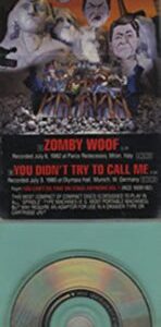 Zomby Woof - Frank Zappa (CDs)