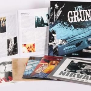 Live Grunge Ultimate Collection Featuring Nirvana, Alice in Chains, Pearl Jam, STP, Soundgarden Live Perfomances Hand Numbered by Various 5 LP Set [Vinyl] (Discos de Vinil)