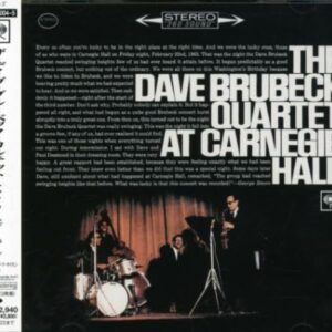At Carnegie Hall - Brubeck Dave Quartet (CDs)