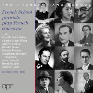 French School pianists play French concertos - Kazuko Kusama (CDs)