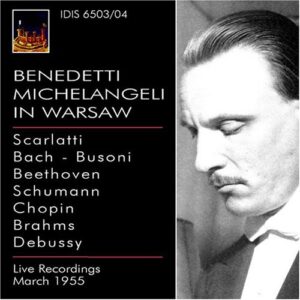 Arturo Benedetti Michelangeli in Warsaw - Michelangeli, Arturo Benedetti (CDs)
