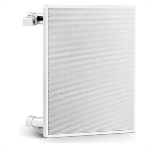 Caixa de Som Arandela Quadrada Frahm 4 Polegadas Coaxial 50W RMS 8 Ohms Tela de Alumínio 138x138mm - 31930 (Equipamentos)