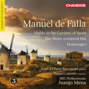 De Falla: Nights in the Gardens of Spain; The Three-Cornered Hat; Homenajes - Bavouzet (CDs)