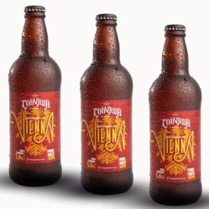 Cerveja Vienna Cervejaria Louvada 500ml Kit 3un Sem Glúten (Cervejas)