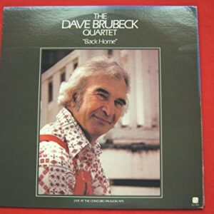 Dave Brubeck Back Home LP Concord Jazz CJ103 EX/EX 1979 (Discos de Vinil)