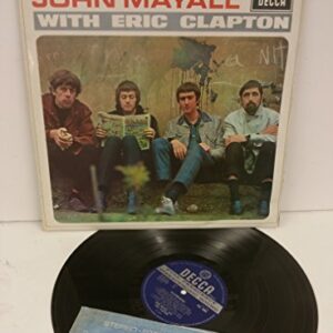 JOHN MAYALL with ERIC CLAPTON Blues breakers “BEANO” cover. STEREO. Unboxed BLUE decca label. First UK pressing. 1966. - JOHN MAYALL with ERIC CLAPTON (Discos de Vinil)