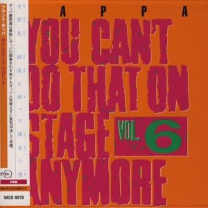 You Can't Do That on Stage Anymore 6 - Zappa, Frank (CDs)