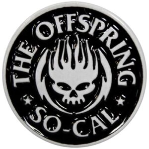 Emblema com logotipo The Offspring So Cal Band tamanho único (CDs)