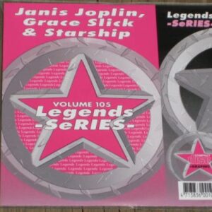 LEGENDS Karaoke CDG Vol.105 JANIS JOPLIN, GRACE SLICK, JEFFERSON STARSHIP and AIRPLANE (CDs)