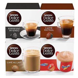 40 Capsulas para Cafeteiras Dolce Gusto, Capsula Café, Espresso, Nescau e Cappuccino (Café)