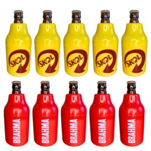 10 Porta Romarinho 300ml Suporte Litrinho Cerveja long Neck (Cervejas)