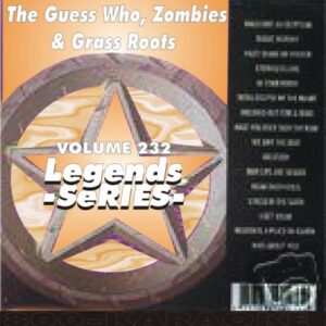 The Guess Who, Grass Roots, & Zombies 16 Song Karaoke CDG Legends #232 - Legends (CDs)