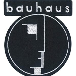C&D Visionary Patch com logotipo Bauhaus, preto e branco (CDs)