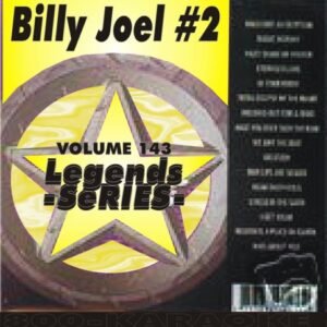 Billy Joel 16 Song Karaoke CD+G Legends #143 - LEGENDS (CDs)