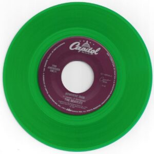 45/BEATLES/GREEN VINYL/NOWHERE MAN/WHAT GOES ON - The Beatles (Discos de Vinil)