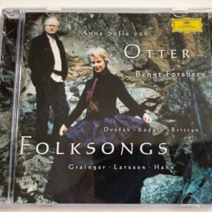 Anne Sofie von Otter - Folksongs (Dvorak, Kodaly, Britten, Grainger, Larsson, Hahn) - Antonin Dvorak (CDs)