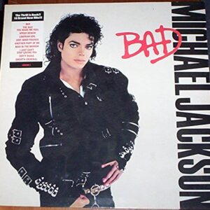 Michael Jackson BAD 12 inch 33 rpm LP Vinyl Album Record (Discos de Vinil)