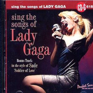 CDG Karaoké Pocket Songs Lady Gaga (Livret paroles inclus) (CDs)