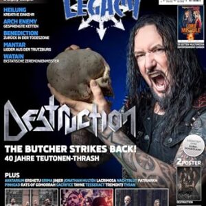 LEGACY MAGAZIN: THE VOICE FROM THE DARKSIDE. Ausgabe #154 (1/2025): mit DESTRUCTION samt exklusiver CD-Beilage sowie KRAWALLBRÜDER, WARDRUNA und HARAKIRI FOR THE SKY - Legacy Magazin (CDs)