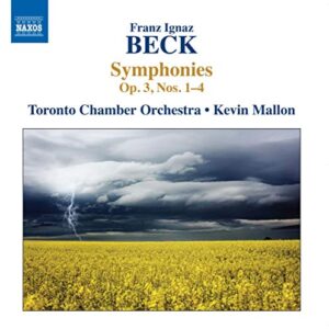 Beck: Symphonies: Op. 3, Nos. 1-4 (CDs)